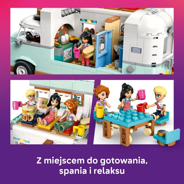 LEGO Friends, Przygoda w kamperze przyjaciół, 42663