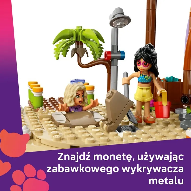 LEGO Friends, Rodzinne wakacje na plaży, 42673