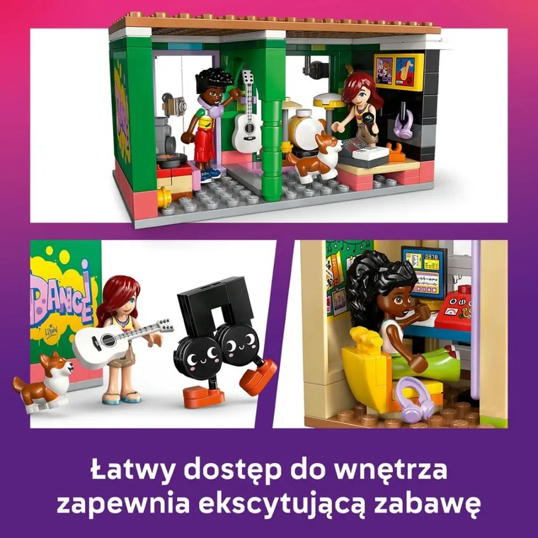 LEGO Friends, Sklep muzyczny i mieszkanie, 42653