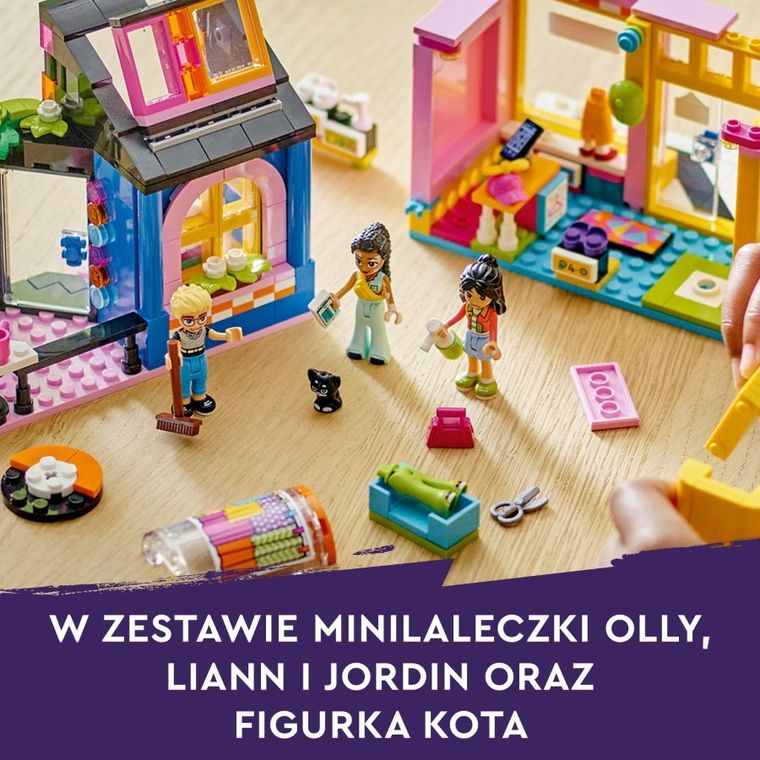 LEGO Friends, Sklep z używaną odzieżą, 42614