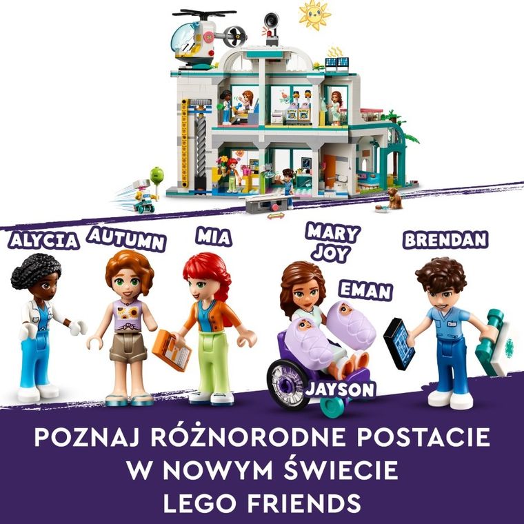 LEGO Friends, Szpital w mieście Heartlake, 42621
