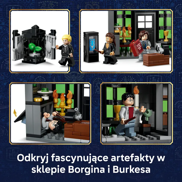 LEGO Harry Potter, Magiczne sklepy na ulicy Śmiertelnego Nokturnu, 76471
