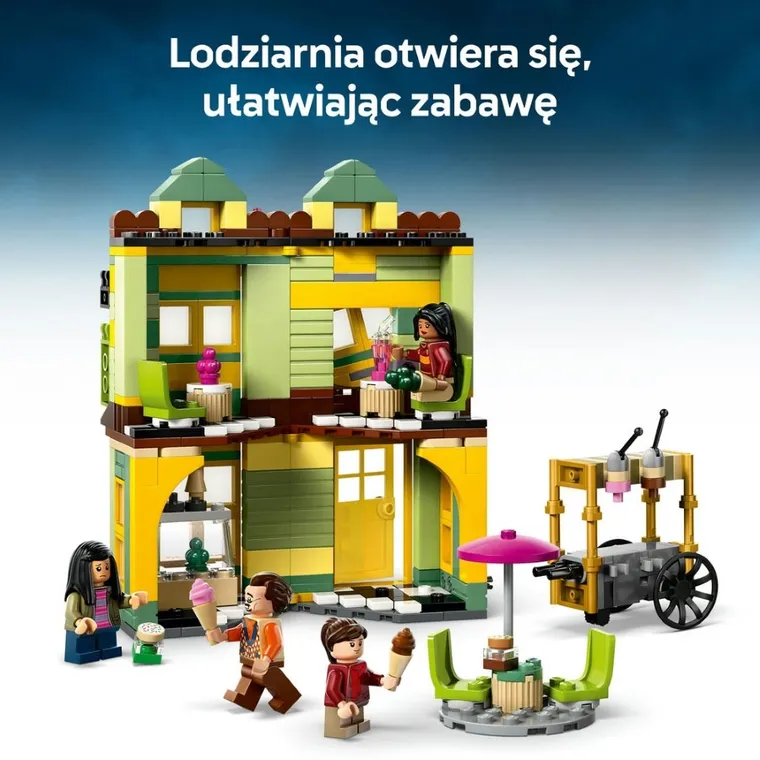 LEGO Harry Potter, Markowy sprzęt do quidditcha i lodziarnia, 76452