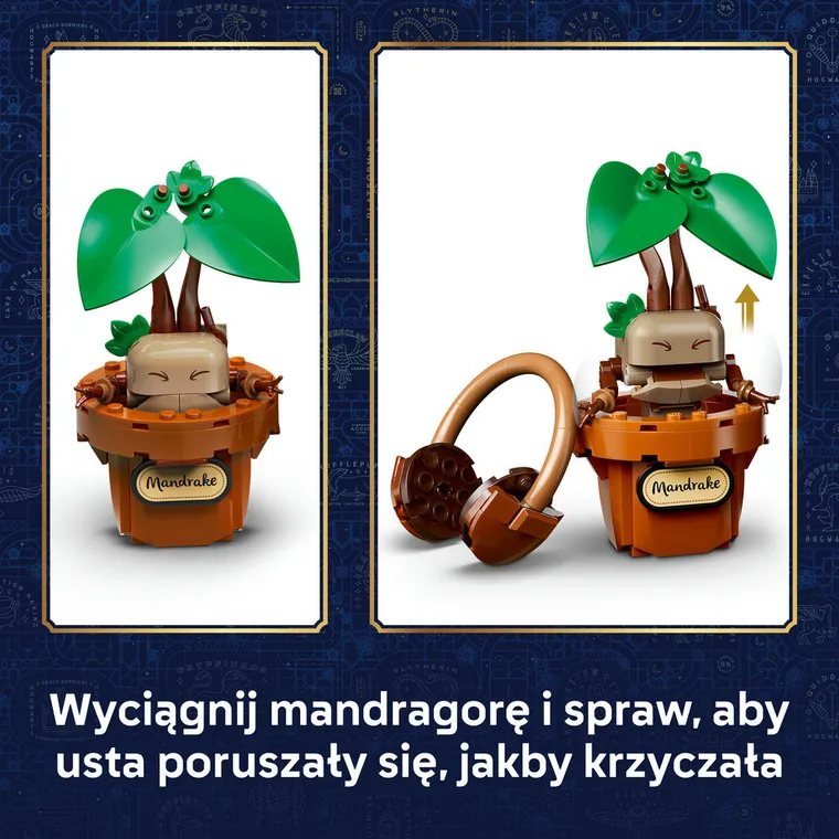 LEGO Harry Potter, Rośliny z lekcji zielarstwa w Hogwarcie, 76474