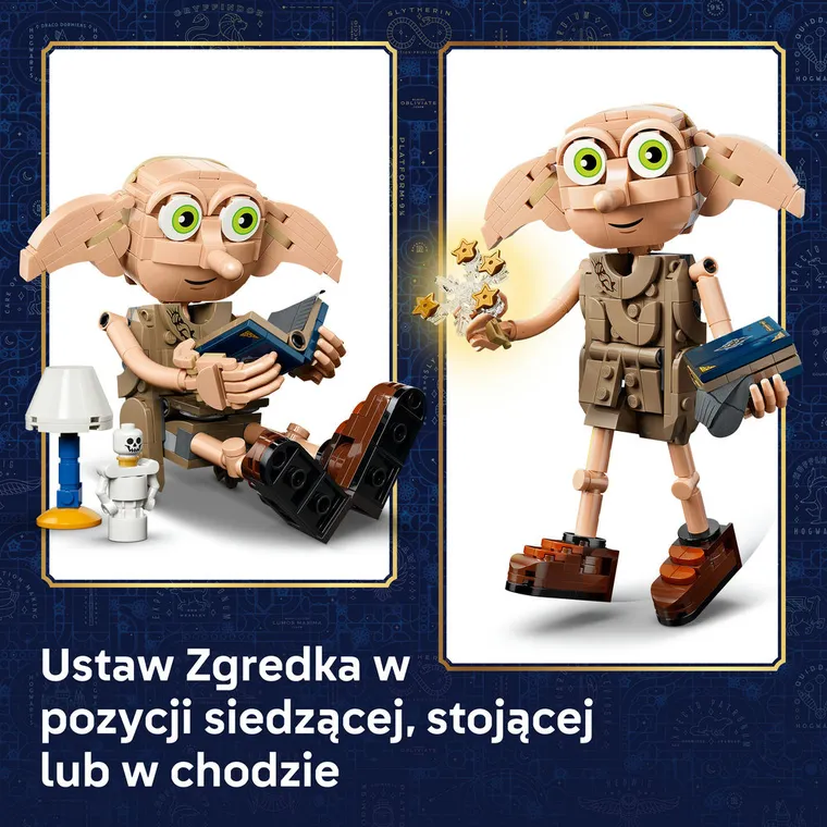 LEGO Harry Potter, Wolny skrzat Zgredek, 76469
