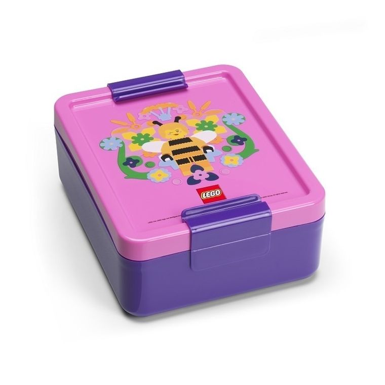 LEGO Iconic, Bee, zestaw: lunchbox + bidon, 390 ml
