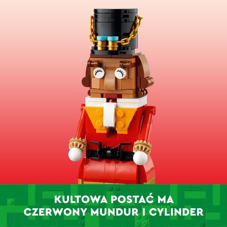LEGO Iconic, Dziadek do orzechów LEGO, 40640