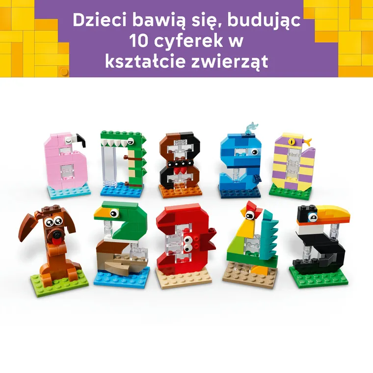 LEGO Iconic, Urodzinowe cyferki, 40807