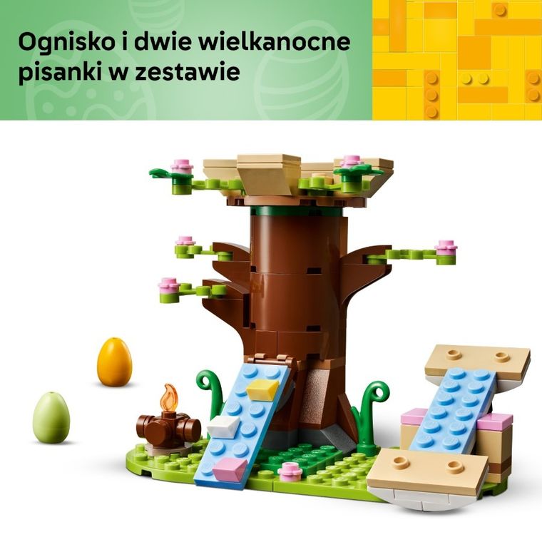 LEGO Iconic, Wiosenny plac zabaw dla zwierzątek, 40709