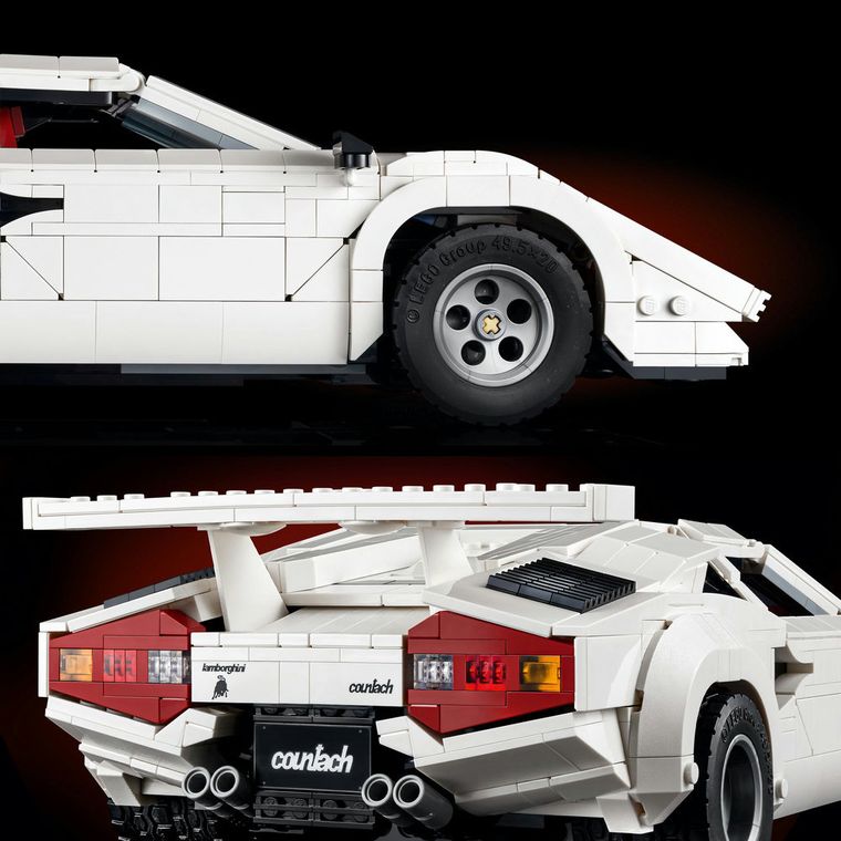 LEGO Icons, Lamborghini Countach 5000 Quattrovalvole, 10337