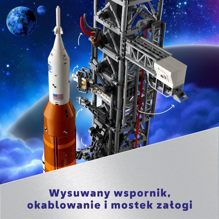 LEGO Icons, Rakieta SLS NASA Artemis, 10341