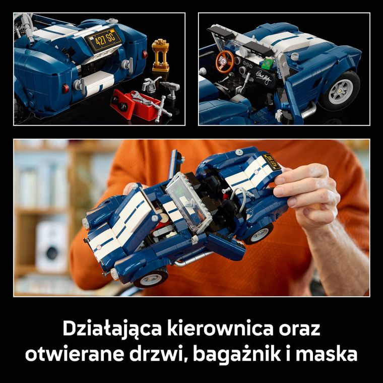 LEGO Icons, Shelby Cobra 427 S/C, 10357