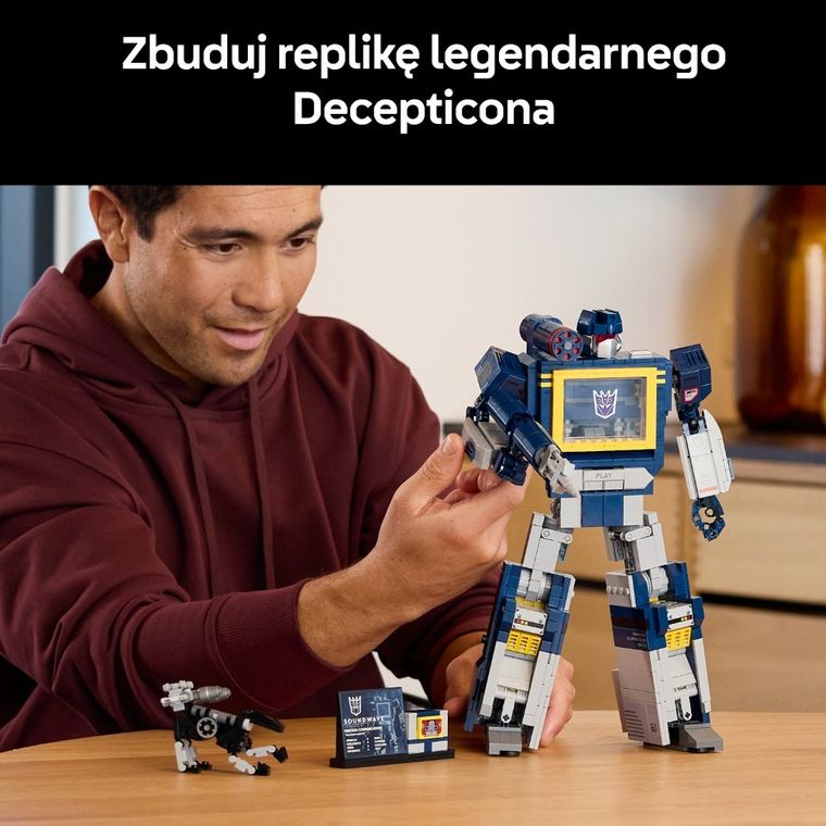 LEGO Icons, Transformers: Soundwave, 10358