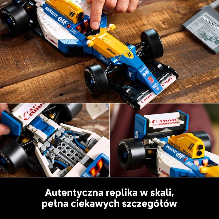 LEGO Icons, Williams Racing FW14B i Nigel Mansell, 10353