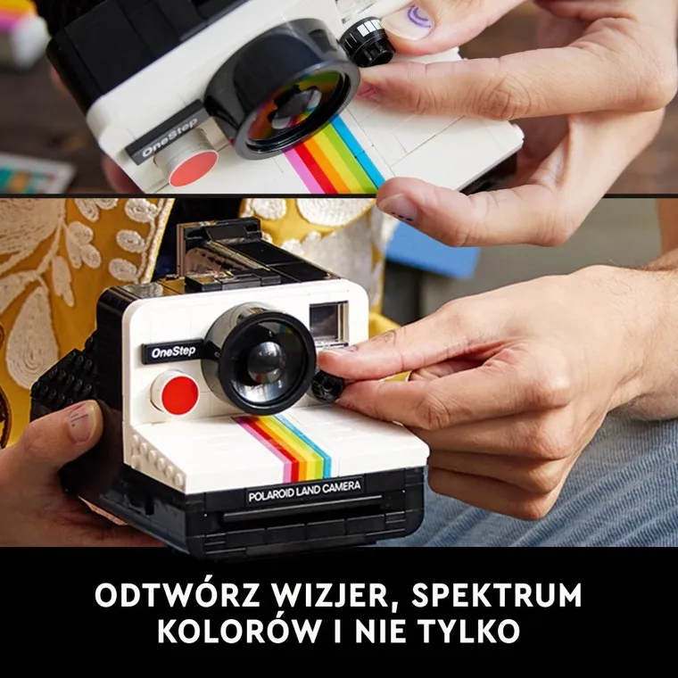 LEGO Ideas, Aparat Polaroid OneStep SX-70, 21345