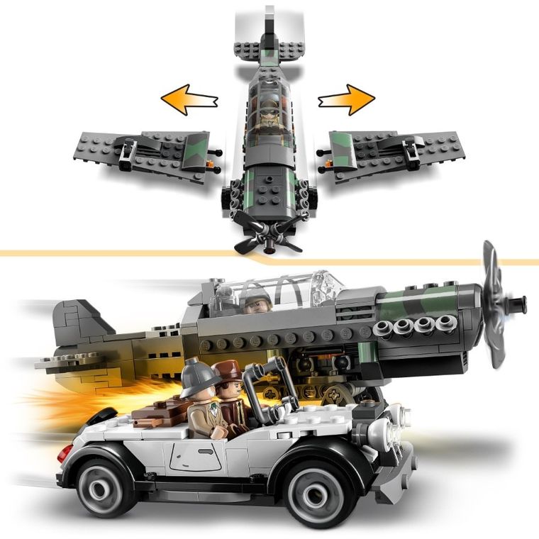LEGO Indiana Jones, Pościg myśliwcem, 77012