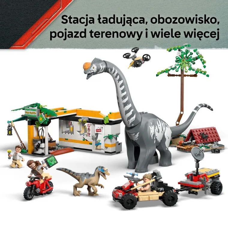 LEGO Jurassic World, Na tropie tytanozaura i raptora, 76973