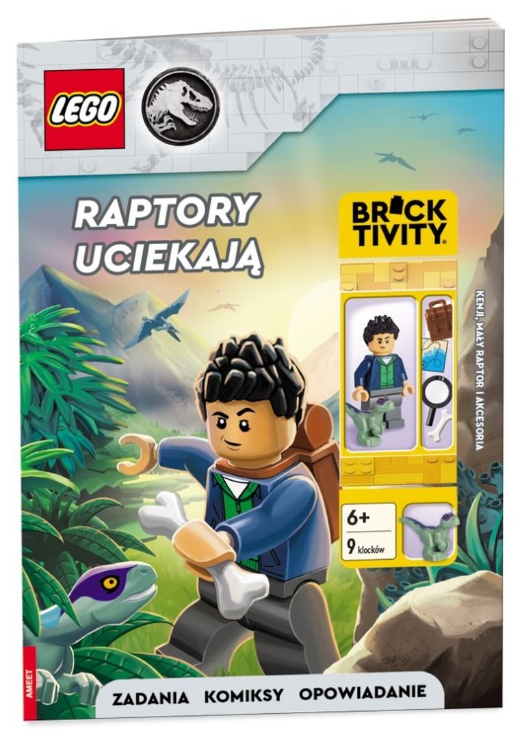 LEGO Jurassic World. Raptory uciekają