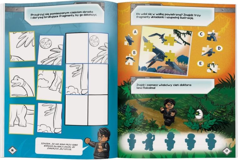 LEGO Jurassic World. Tajemnice dinozaurów