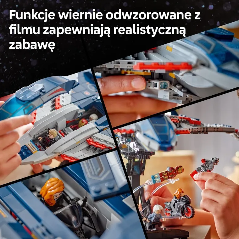 LEGO Marvel, Avengers: Czas Ultrona - Quinjet, 76325