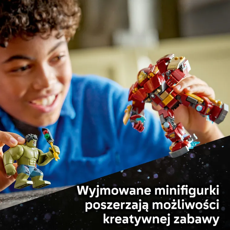LEGO Marvel, Epicka bitwa: Hulkbuster kontra Hulk, 76343
