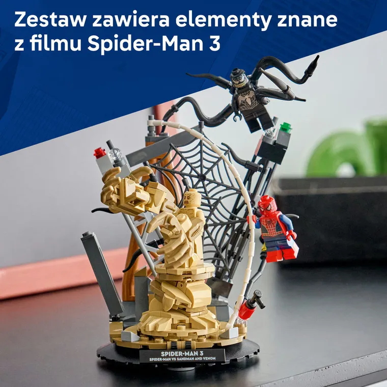 LEGO Marvel, Epicka bitwa: Spider-Man kontra Sandman, 76334