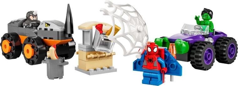 LEGO Marvel, Hulk kontra Rhino - starcie pojazdów, 10782
