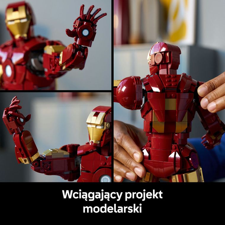 LEGO Marvel, Iron Man Mark 3 - edycja kolekcjonerska, 76344