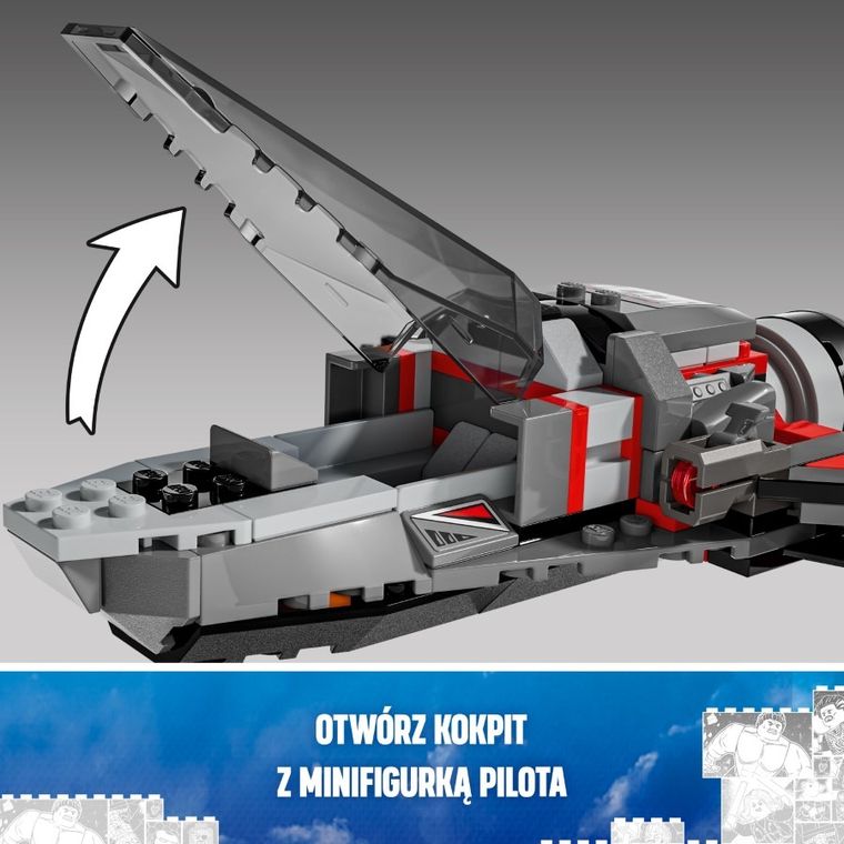 LEGO Marvel, Kapitan Ameryka kontra Czerwony Hulk - bitwa, 76292