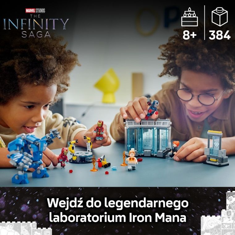 LEGO Marvel, Laboratorium Iron Mana: Zbrojownia, 76315
