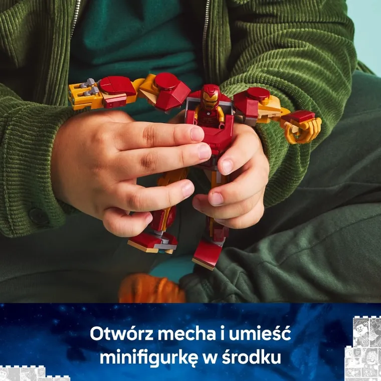 LEGO Marvel, Mech Iron Mana kontra Ultron, 76307