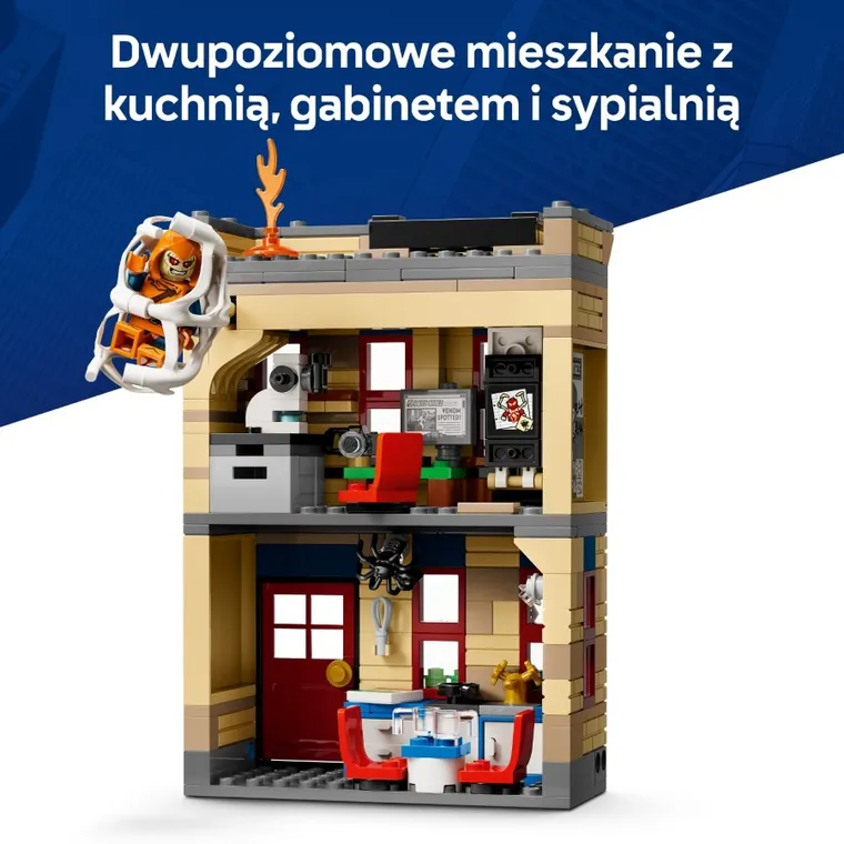 LEGO Marvel, Mieszkanie Petera Parkera, 76317