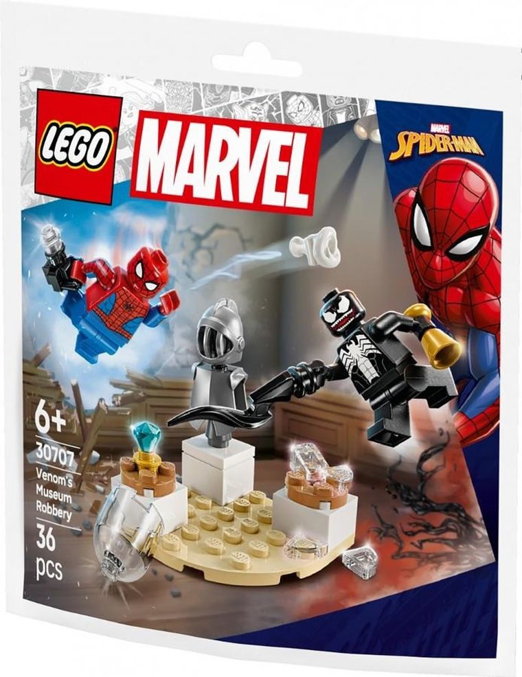 LEGO Marvel, Napad Venoma na muzeum, 30707