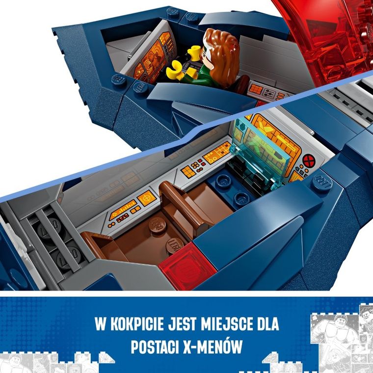 LEGO Marvel, Odrzutowiec X-Menów, 76281