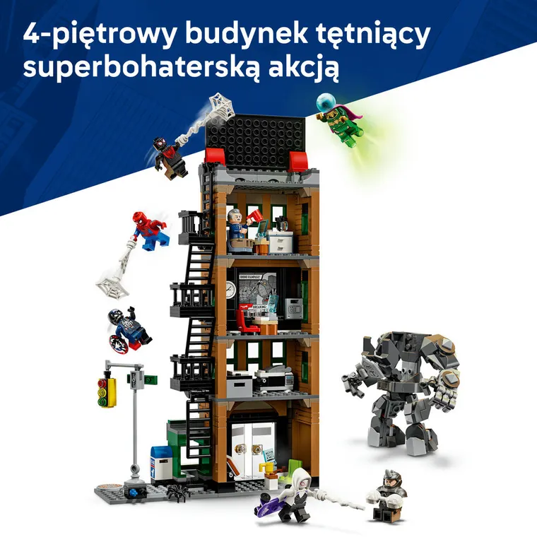 LEGO Marvel, Spider-Man kontra Mysterio: Daily Bugle, 76342
