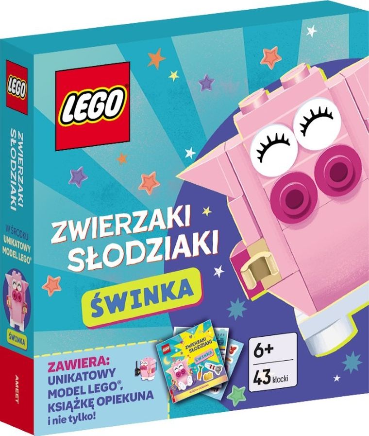 LEGO Master Brand. Zwierzaki Słodziaki +figurka Świnka