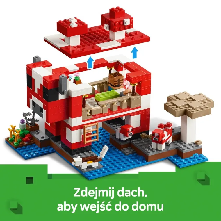 LEGO Minecraft, Dom grzybowej krowy, 21270