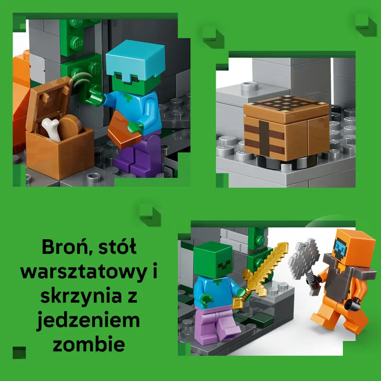 LEGO Minecraft, Loch zombie, 21587