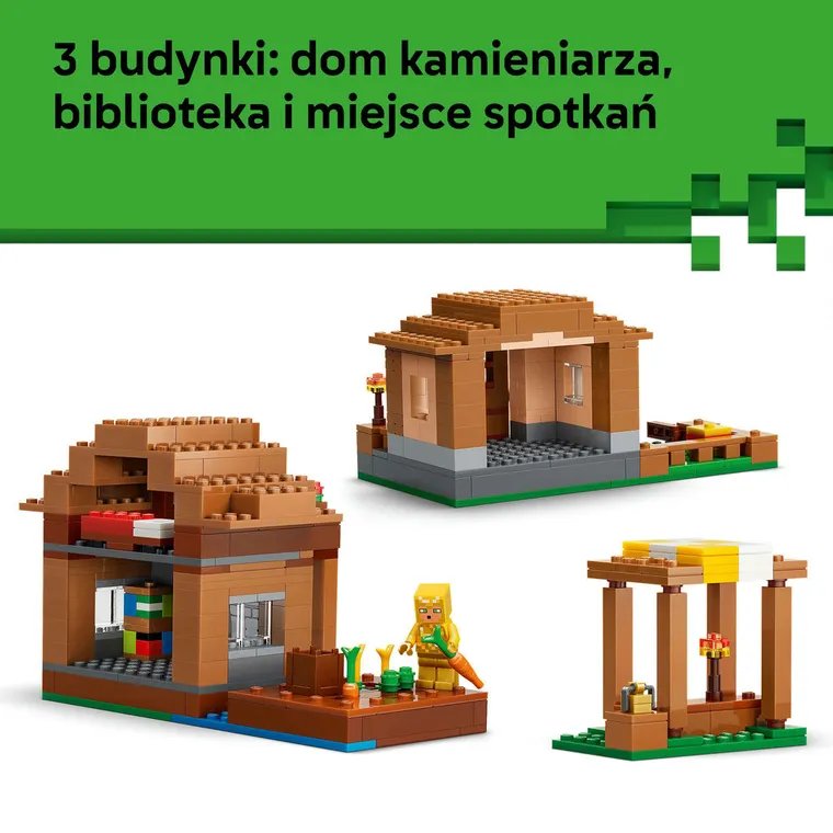 LEGO Minecraft, Najazd przywoływaczy na wioskę, 21596