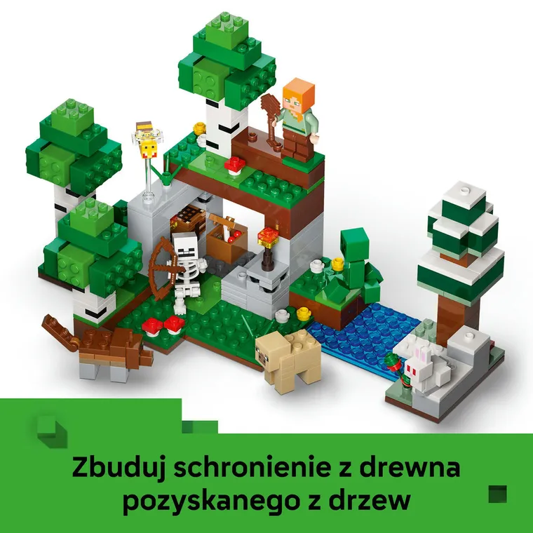LEGO Minecraft, Przetrwanie pierwszej nocy, 21593