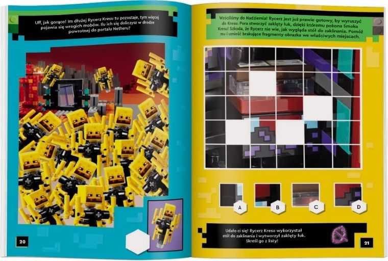 Lego Minecraft. Przygoda w Kresie + figurka