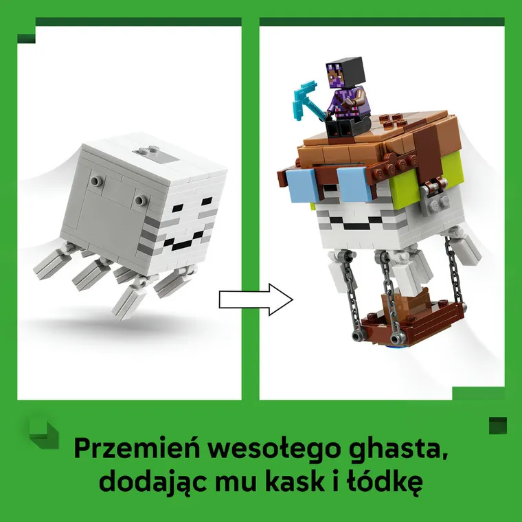 LEGO Minecraft, Stacja Ghasta, 21597