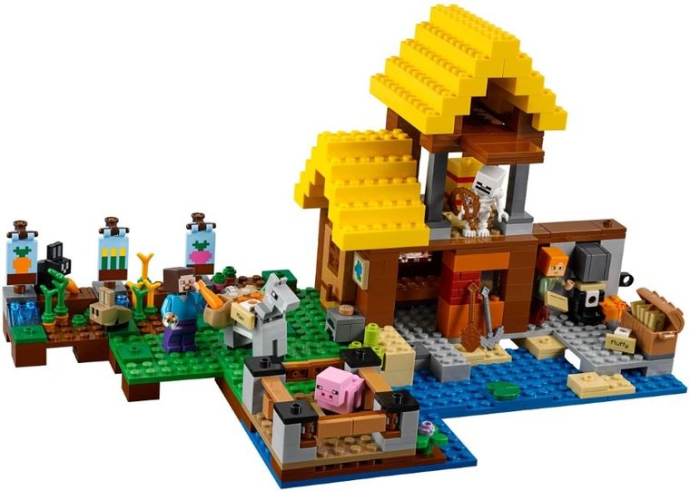LEGO Minecraft, Wiejska chatka, 21144