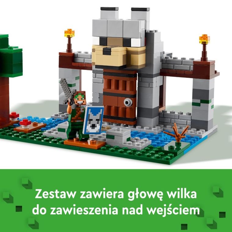 LEGO Minecraft, Wilcza twierdza, 21261