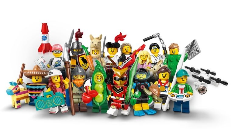 LEGO Minifigures, Seria 20, saszetka, 71027