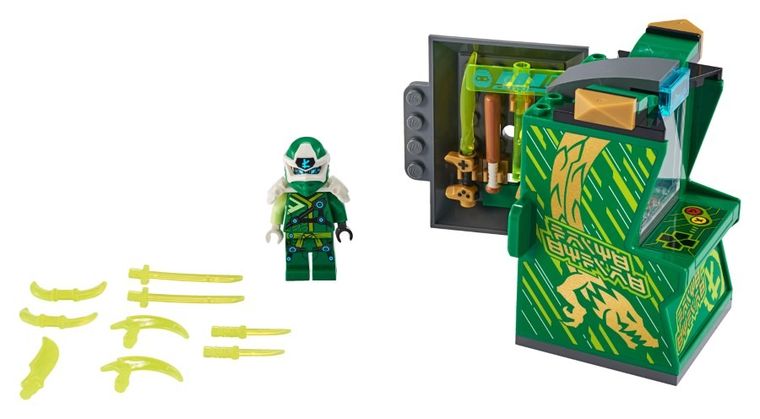 LEGO NINJAGO, Awatar Lloyda, kapsuła gracza, 71716