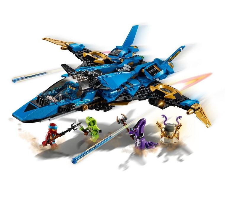 LEGO NINJAGO, Burzowy myśliwiec Jaya, 70668