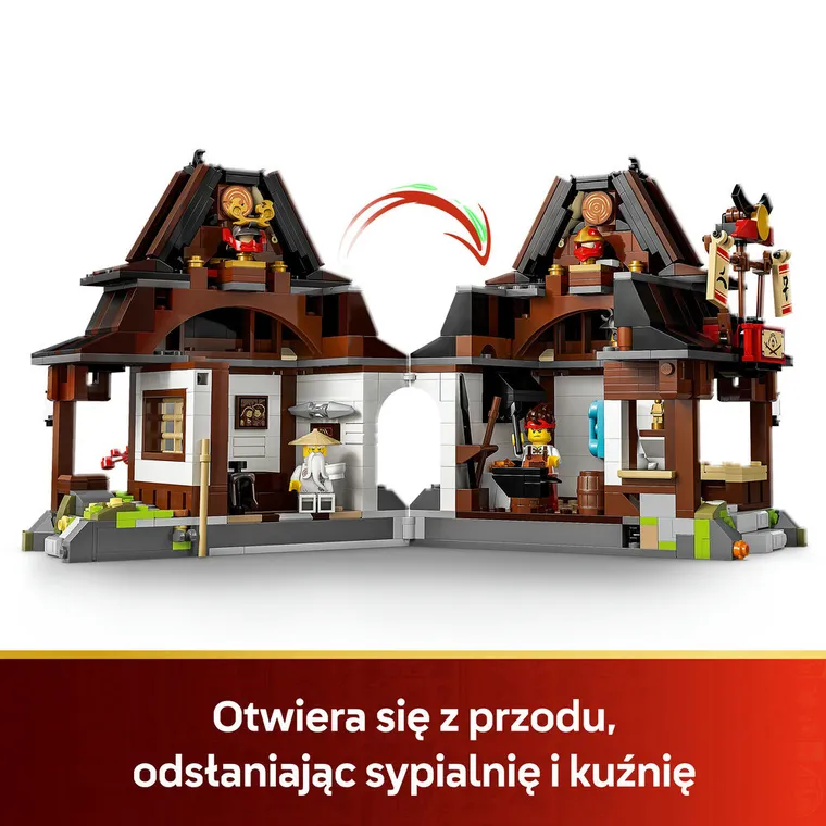 LEGO NINJAGO, Kuźnia Cztery Bronie - 15-lecie, 71858