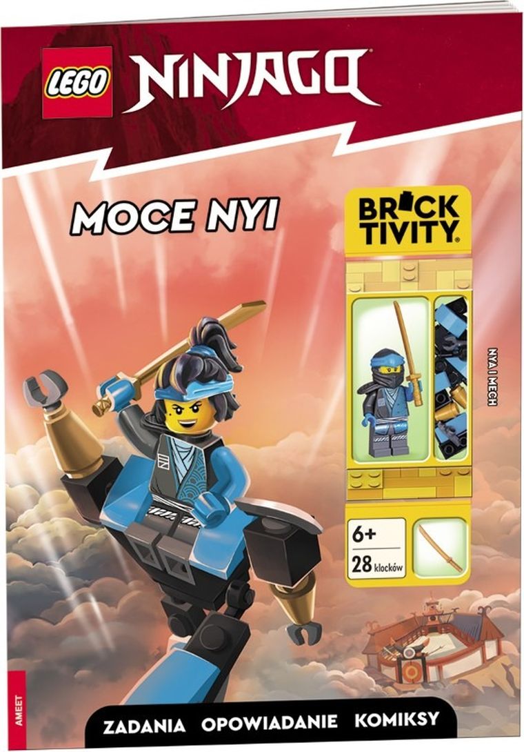LEGO NINJAGO. Moce Nyi. Zadania. Opowiadanie. Komiksy