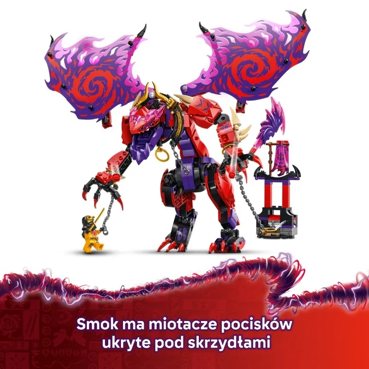 LEGO NINJAGO, Smok chaosu Kiełogrzmot, 71832
